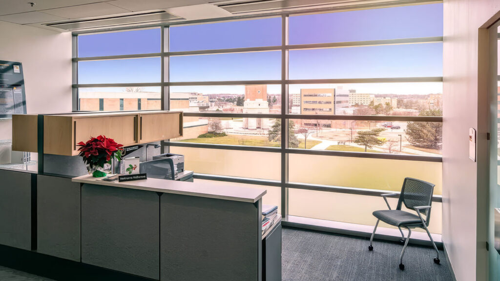 Daylighting Light Coming Into An Office