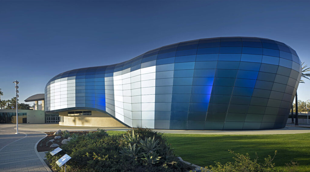 Aquarium Of The Pacific Satin On Clear #1&2,Pacifica Blue #3&4