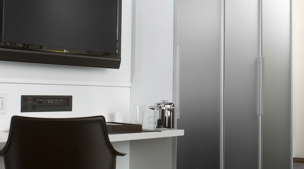 Le Germain Hotel Starphire Mirror Satin Interior