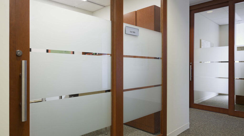 Moody’s Investors Service Clear Glass Opaque Stripes