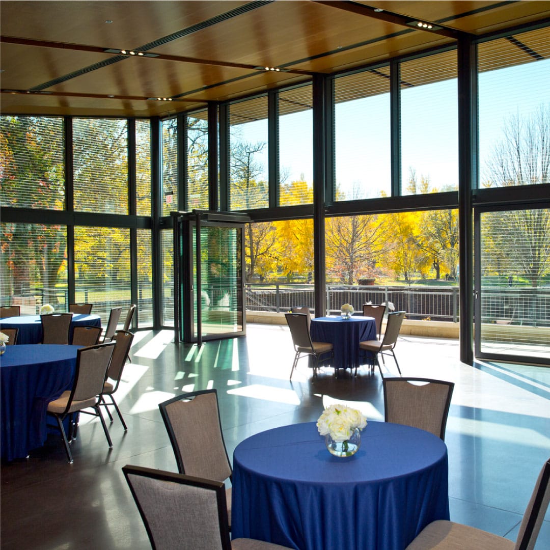 National Aviary Garden Room with AviProtek bird friendly glass