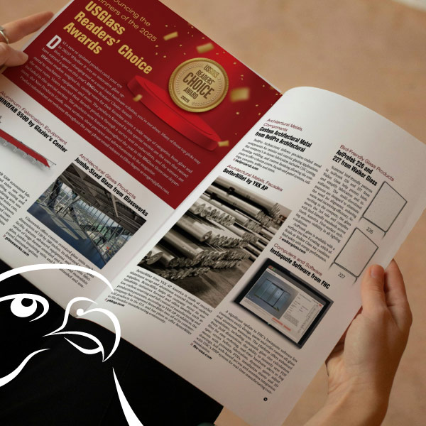 AviProtek wins USGlass Readers Choics Awards for Bird Friendly Glass