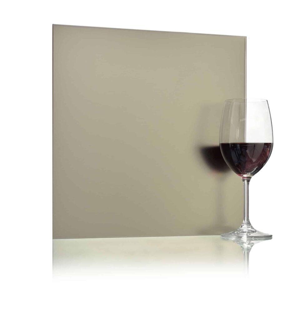 Walker Textures Bronze Satin Mirror