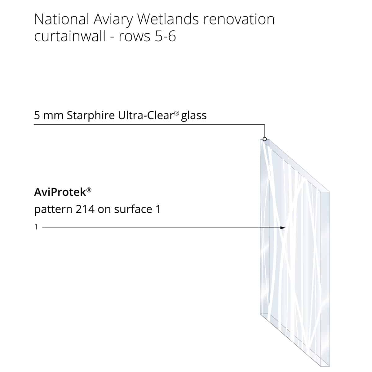 Acid-Etched Glass Improves Daylighting at the National Aviary Wetlands Habitat