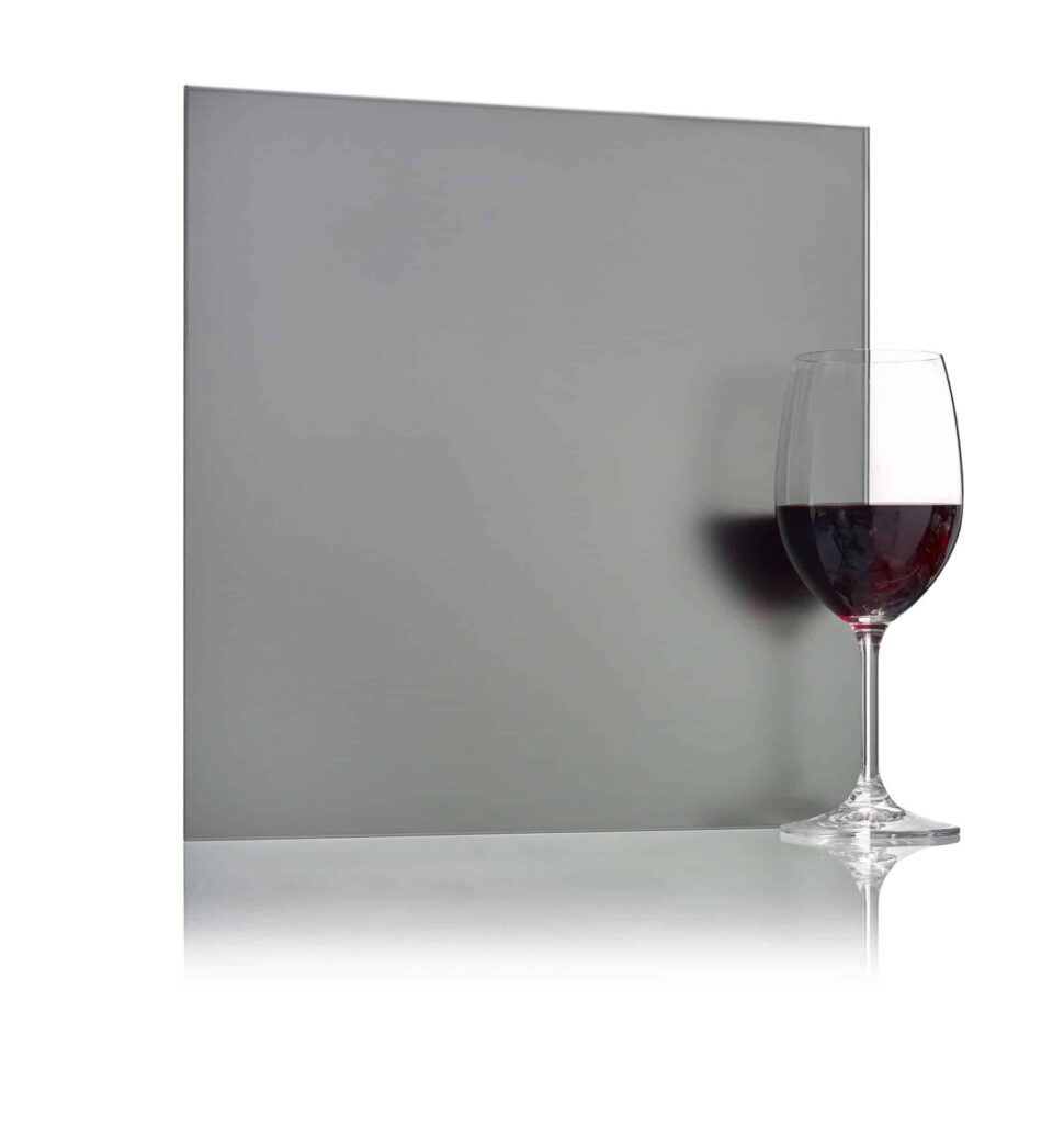 Walker Textures Gray Satin Mirror