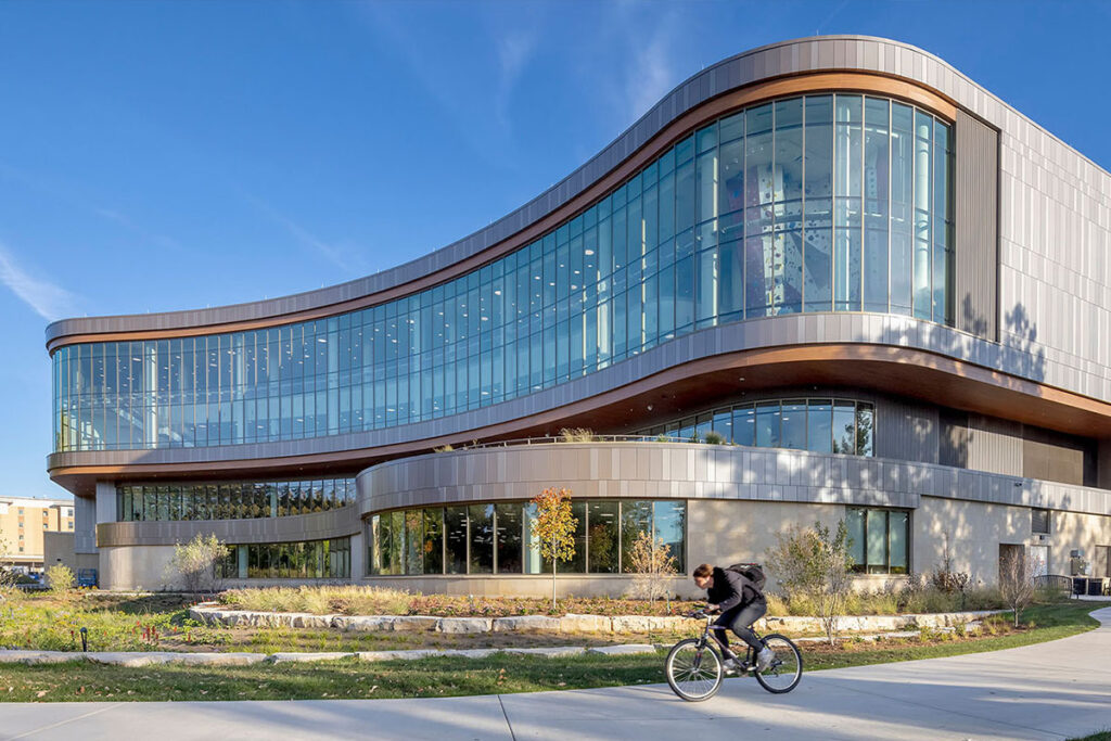 AviProtek Bird Friendly Glass at UWM Bakke Recreation & Wellbeing Center