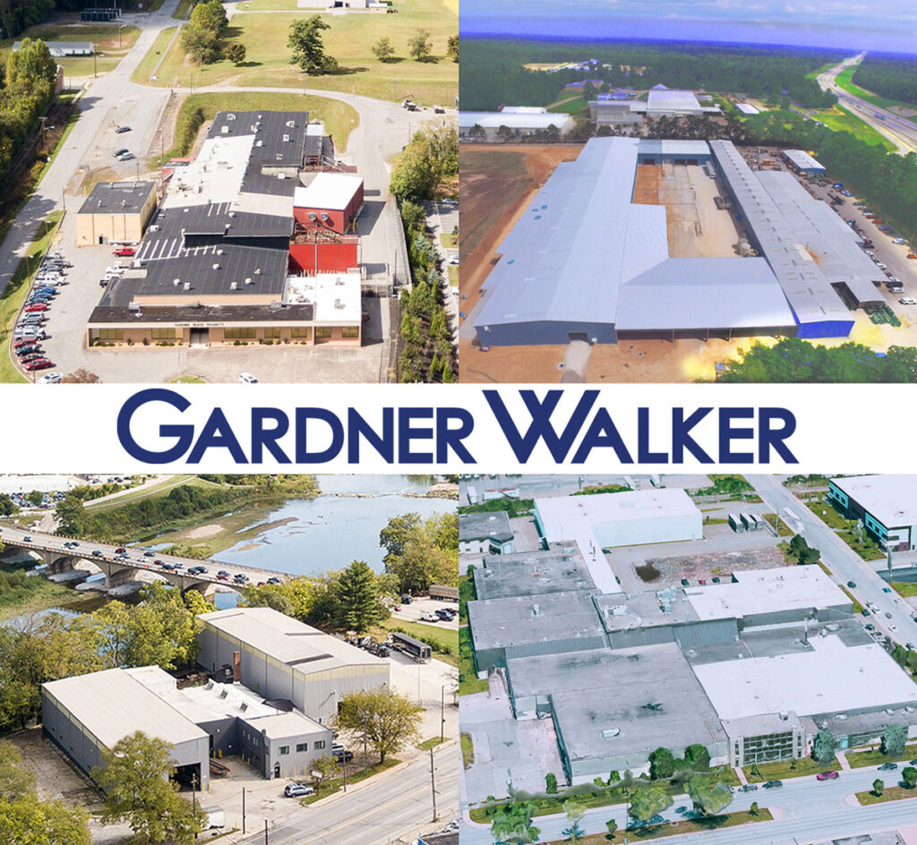 Quatre usines Gardner Walker
