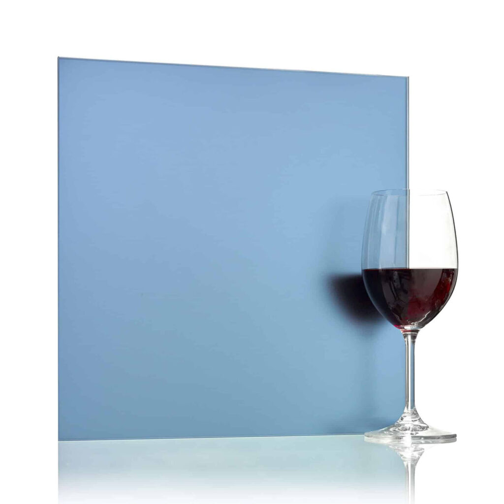 Walker Textures Blue Satin Mirror