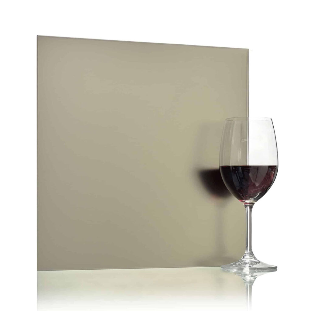 Walker Textures Bronze Satin Mirror
