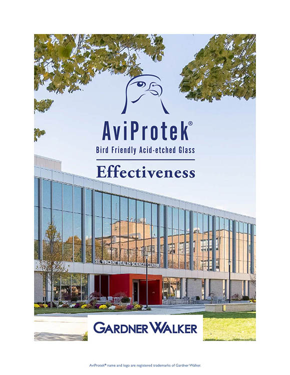 GW Effectiveness of AviProtek Bird Friendly Glass